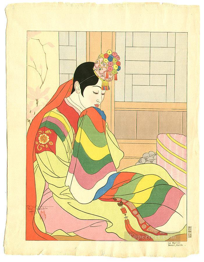 la mariee coree 1948 ポール・ジャクレー 日本語油絵